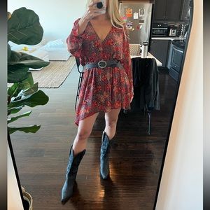 Free People Asymmetrical Dress - M